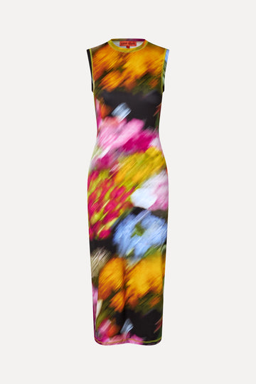 Stine Goya Tank Crewneck Dress Dress Liquid Floral